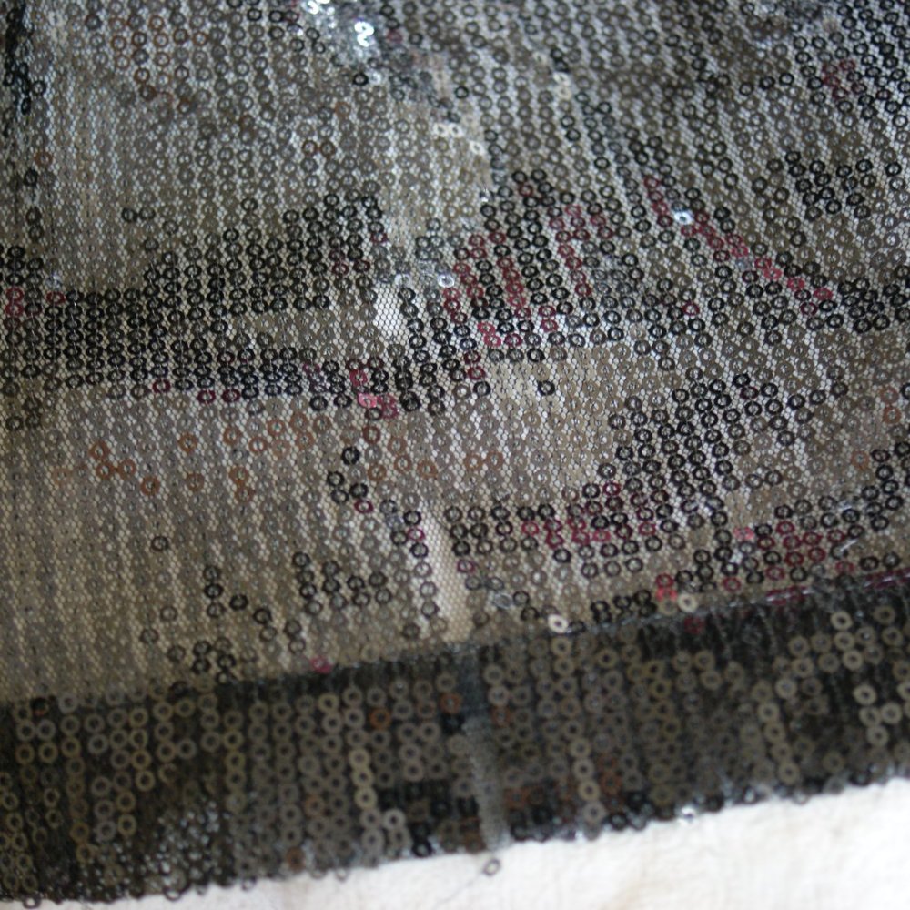 Sequin Mesh Gown - image 7